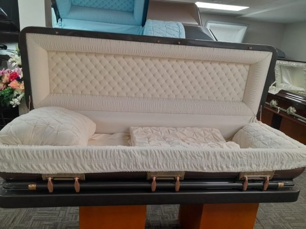Chancellor Gold Full-Couch Casket – A Timeless Embrace of Peace and