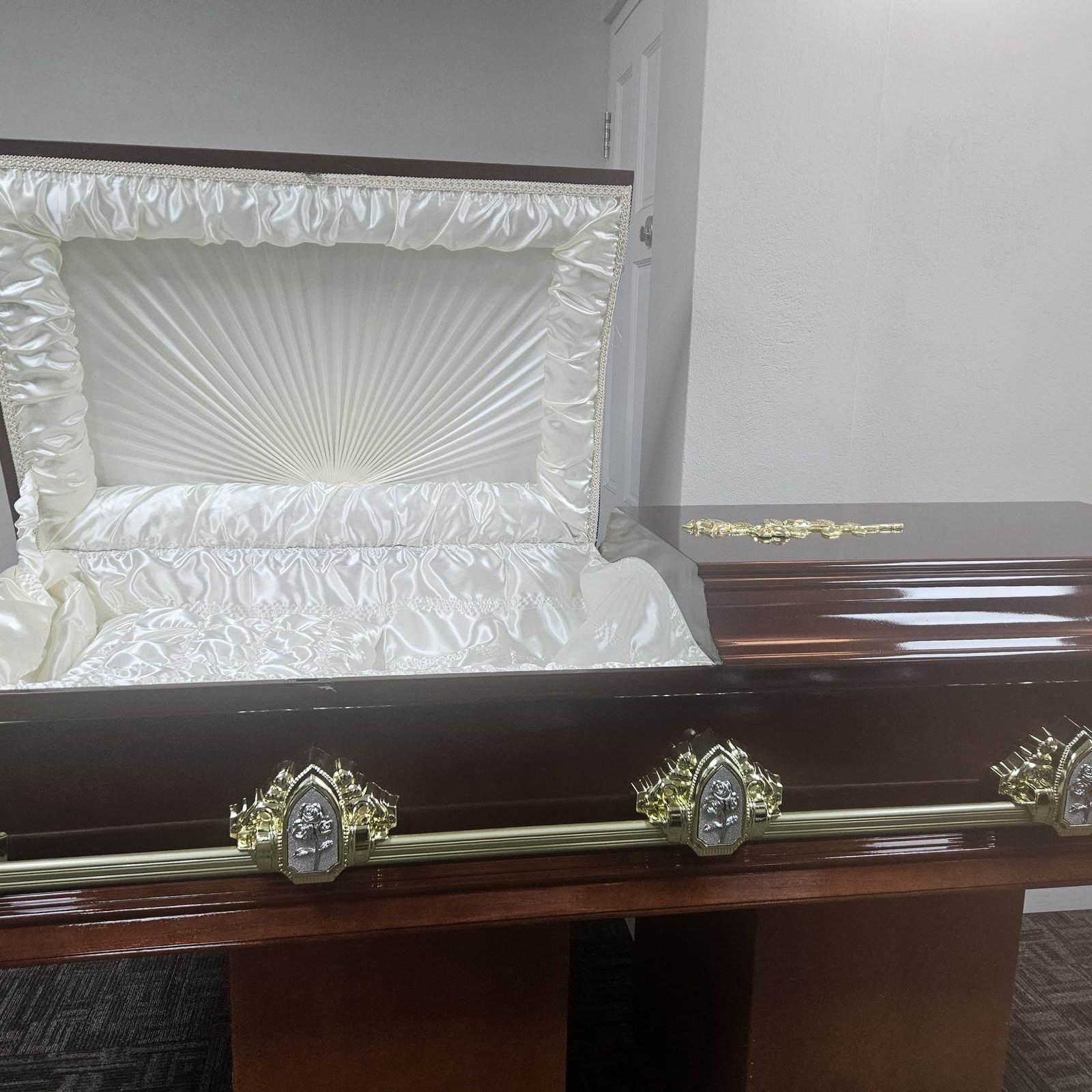 Half and Half Vanished Casket